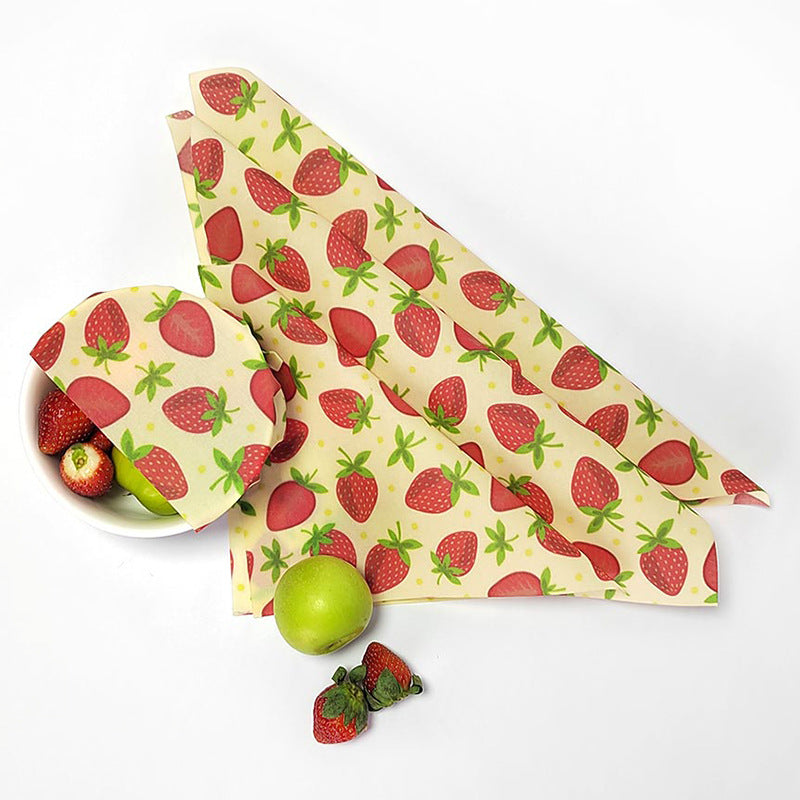 Beeswax Wrap Sheets — Clean, Reusable Alternative to Plastic