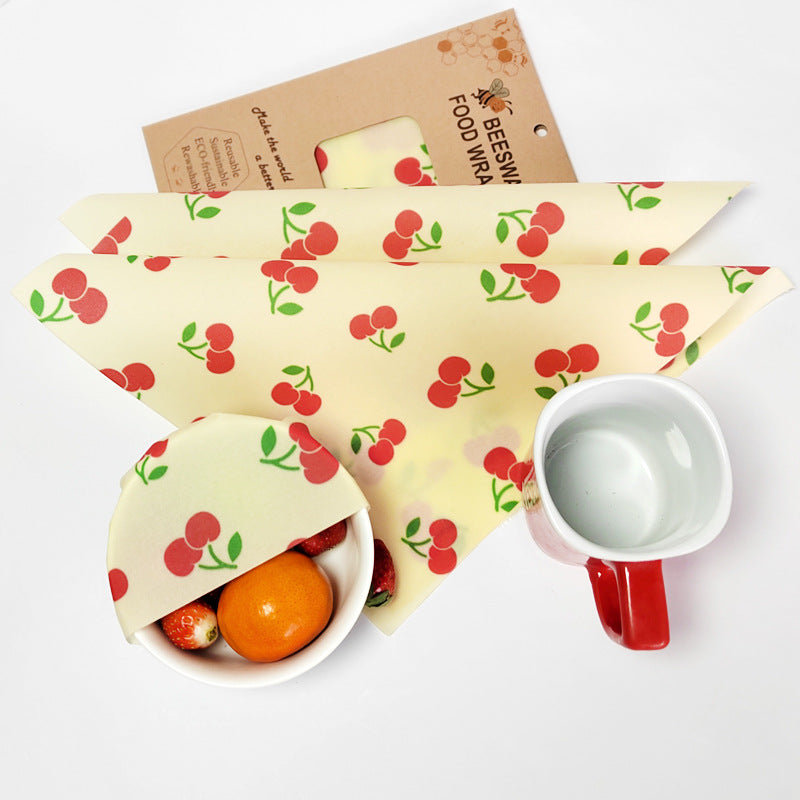 Beeswax Wrap Sheets — Clean, Reusable Alternative to Plastic