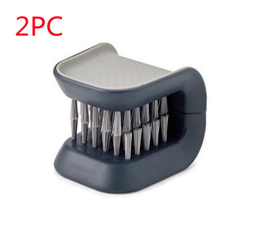 Knife and Cutlery Brush — Easy, Handy U‑Shaped Scrubber