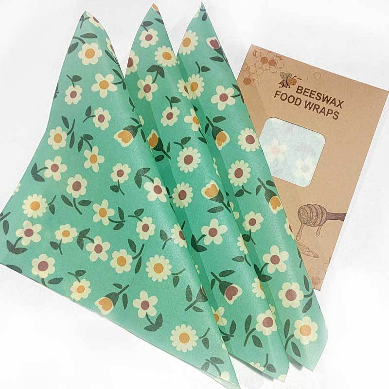 Beeswax Wrap Sheets — Clean, Reusable Alternative to Plastic