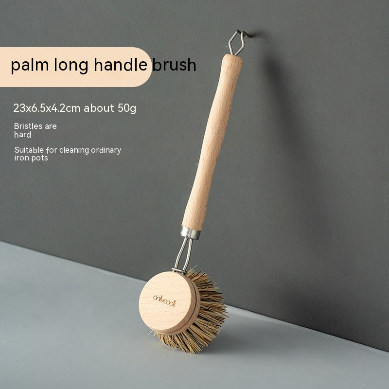 Dish Brush with Replacement Head — Simple, Gentle Daily Cleaning