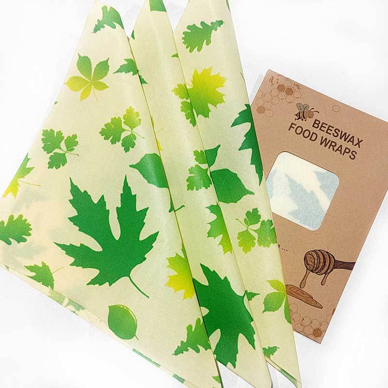 Beeswax Wrap Sheets — Clean, Reusable Alternative to Plastic