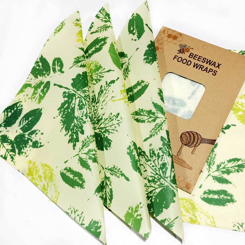 Beeswax Wrap Sheets — Clean, Reusable Alternative to Plastic