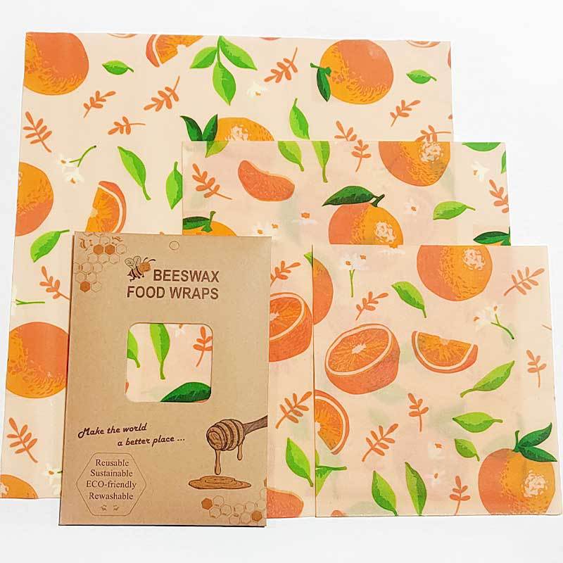 Beeswax Wrap Sheets — Clean, Reusable Alternative to Plastic