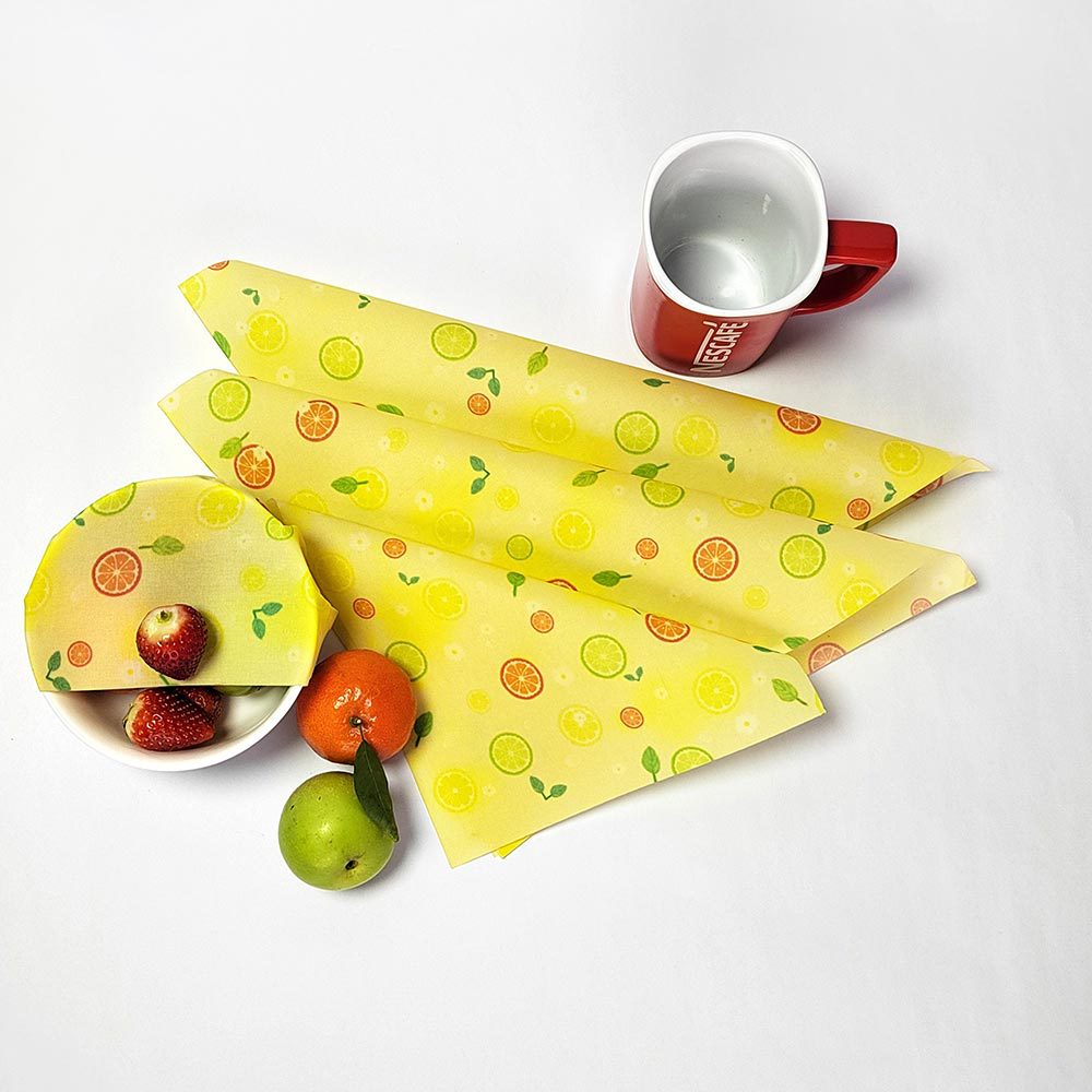 Beeswax Wrap Sheets — Clean, Reusable Alternative to Plastic
