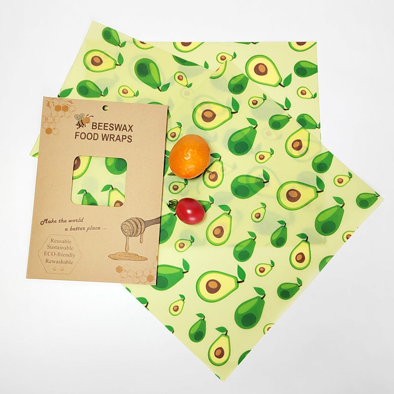 Beeswax Wrap Sheets — Clean, Reusable Alternative to Plastic